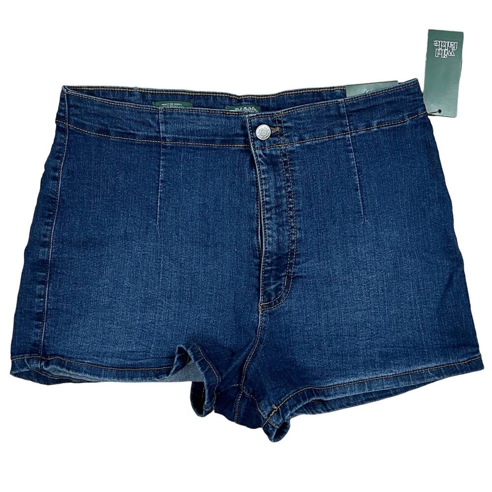 Wild Fable Women's Dark Blue Super High Rise Jean Shorts - Size 2 - NWT